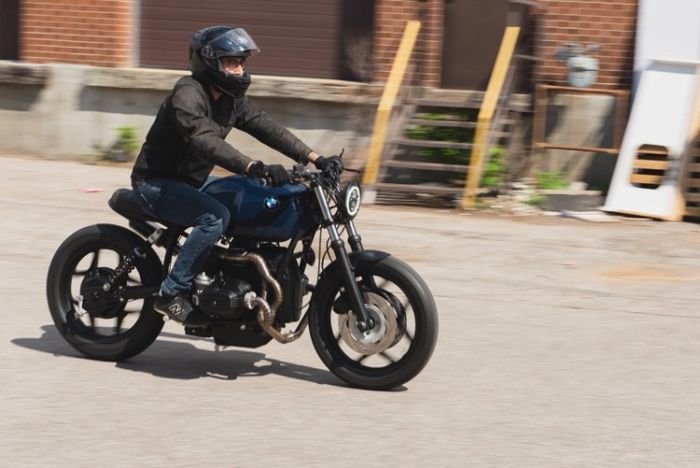 BMW R80RT city scrambler yang mempesona