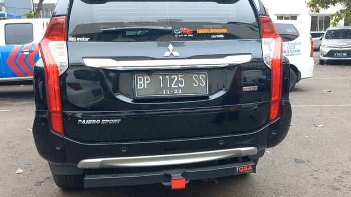 Mitsubishi Pajero Sport nopol BP 1125 SS yang sebabkan kecelakaan maut di Jl MT Haryono, Pancoran, Jakarta Selatan