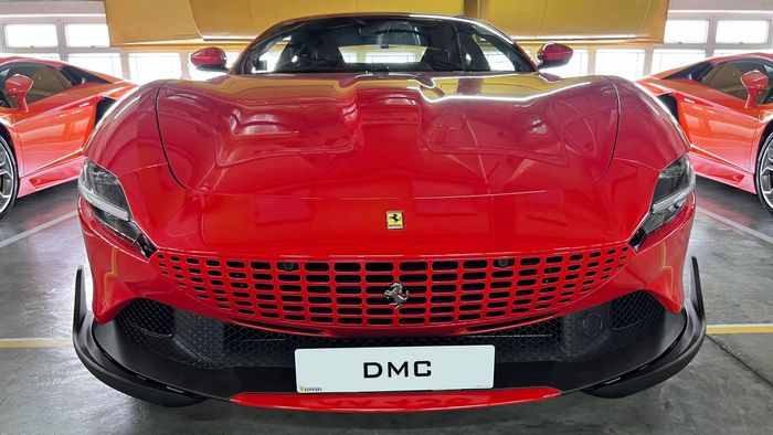 Mesin modifikasi Ferrari Roma kena suntik vitamin tembus 708 DK