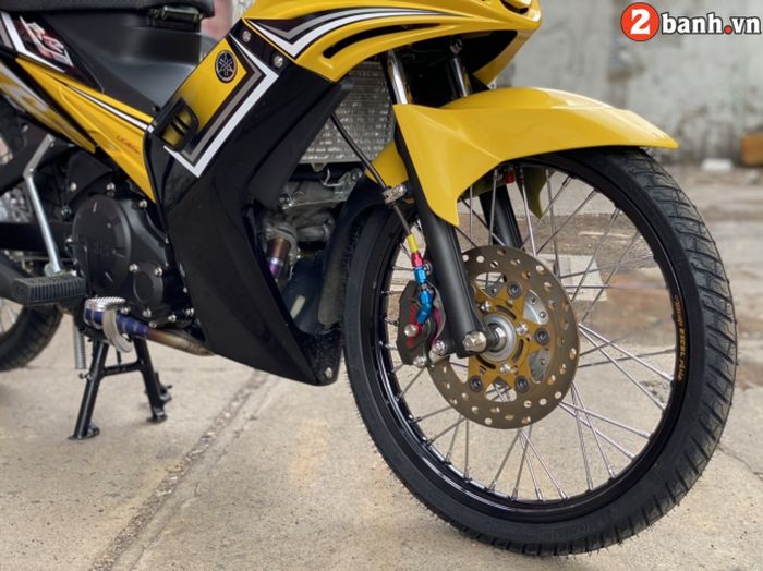 Kaki-kaki mendapatkan pelek jari-jari dan pengereman baru