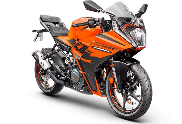 Tampilan KTM RC390 terbaru, wajahnya berubah total