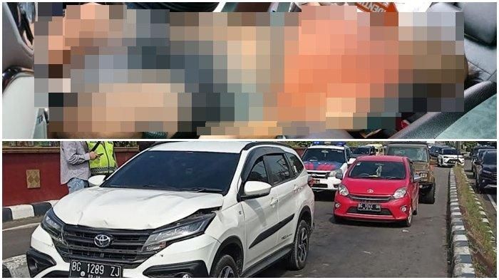 Pengemudi Toyota Rush ditemukan meninggal di dalam kabin saat mengemudi di lampu merah Patal, Palembang, Sumatera Selatan