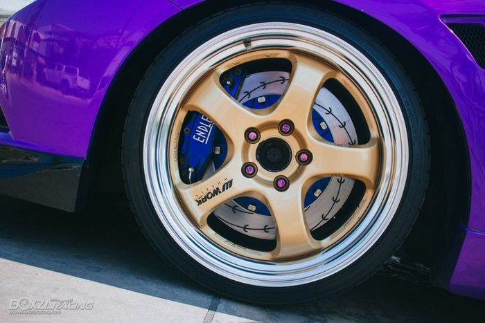 Modifikasi Honda Civic FB2 pakai pelek Work S1R ukuran 18 inci