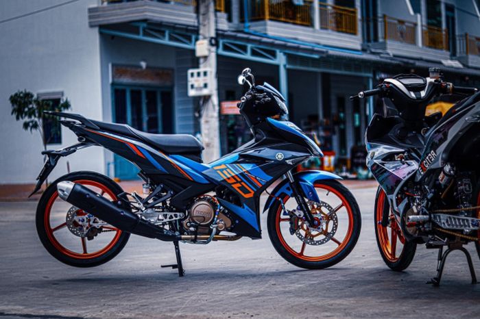 Modifikasi Yamaha MX King 150 yang mempesona