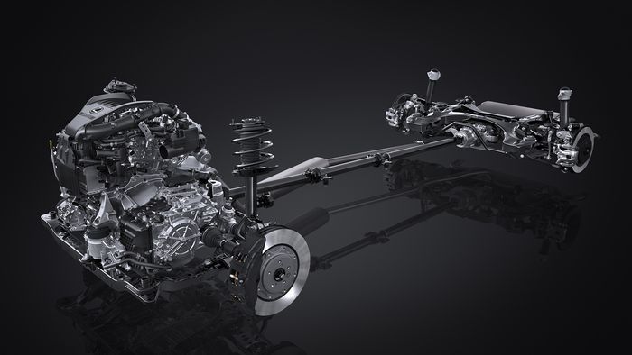 Lexus RX 350 mendapatkan mesin empat silinder turbo berkapasitas 2.393 cc bertenaga 279 dk.