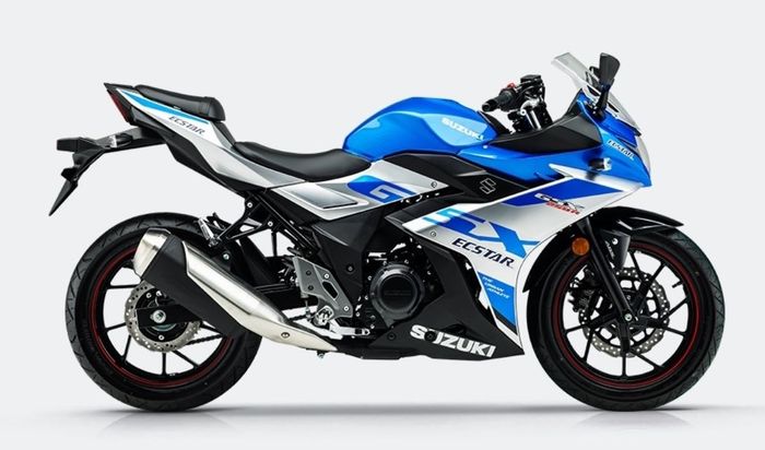 Suzuki GSX-250R dengan liver Suzuki Ecstar MotoGP