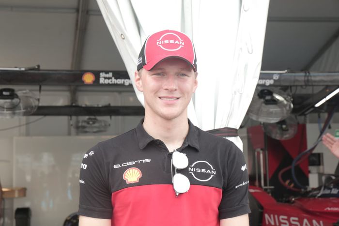 Maximilian Gunther, pembalap tim Nissan E.Dams di Formula E Jakarta