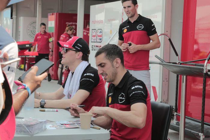 Sebastien Buemi dan Maxi Guenther pembalap Nissan e.Dams