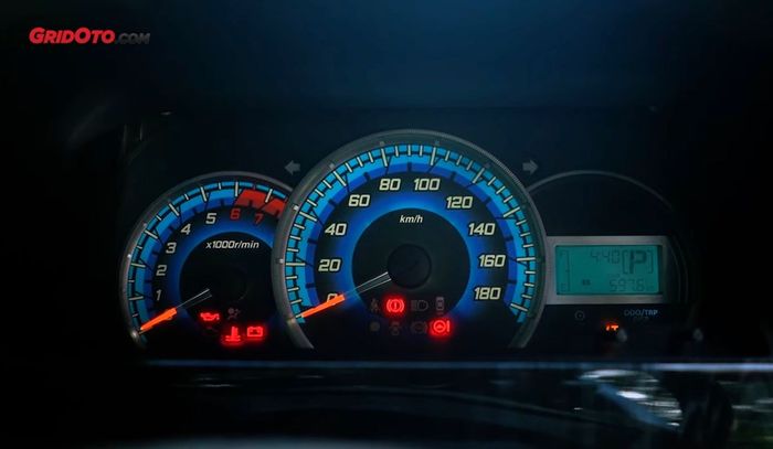 Speedometer pakai dari Toyota Avanza
