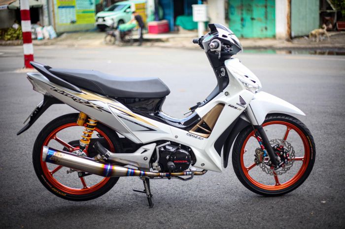 Modifikasi Honda Supra X 125 yang istimewa