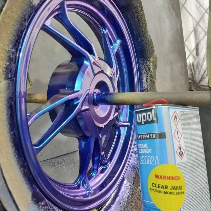 Repaint pelek di Laser Printing Indonesia