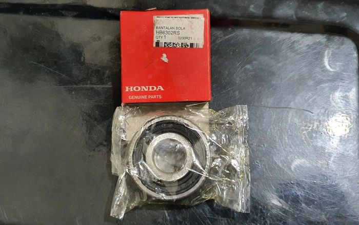 Motor matic Honda pakai bearing roda berkode 6201