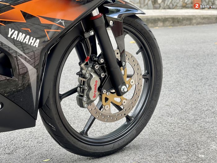 Kaki depan mendapatkan full upgrade