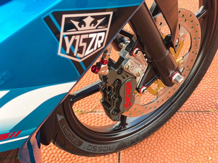 Kaki-kaki diberi pelek BRT dan pengereman baru