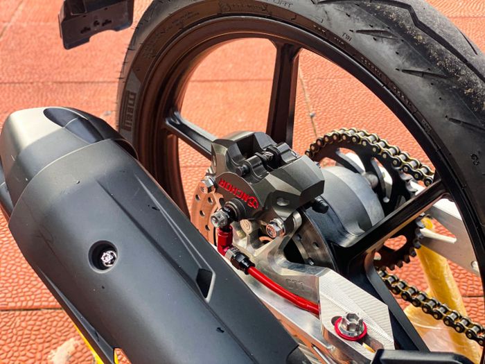 Rem belakang turut dimaksimalkan