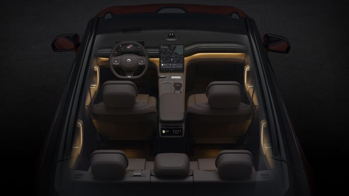 Interior NIO ES7 mengusung konsep 