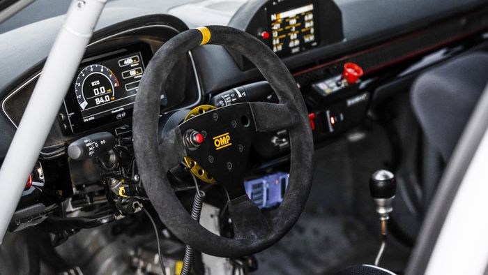 Interior Honda Civic Si versi balap.