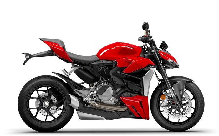Ducati Streetfighter V2 pilihan warna khas Ducati Red