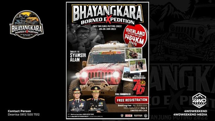 Event Bhayangkara Borneo Expedition 2022