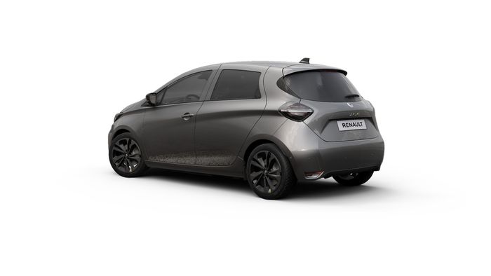 Salah satu ubahan pada Renault Zoe terbaru adalah warna Shadow Grey.