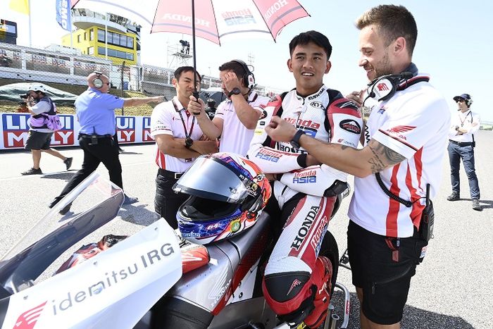 Mario Aji akan membalap untuk pertama kalinya pada Moto3 Belanda 2022 di sirkuit Assen.