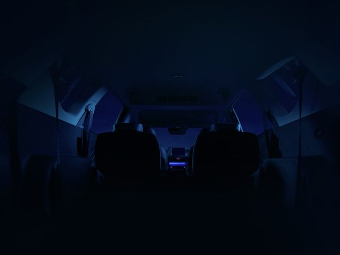 Terlihat pada baris kedua, Hyundai Stargazer berpotensi memiliki varian dengan jok baris kedua captain seat.