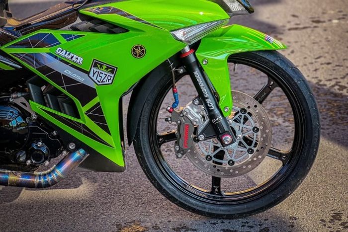 Kaki depan mendapatkan full upgrade 