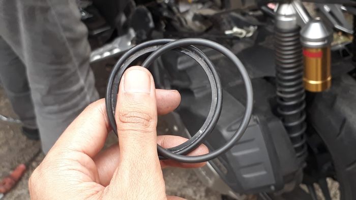 Seal o-ring harus ganti baru usai bongkar fuel pump