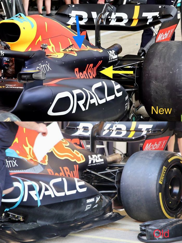 Upgrade mobil Red Bull di F1 Inggris 2022