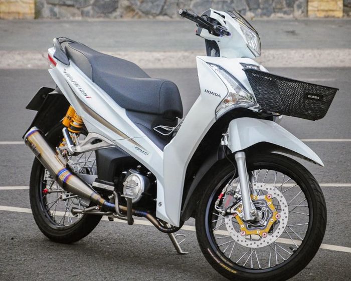 Modifikasi Honda Supra X 125 yang keren