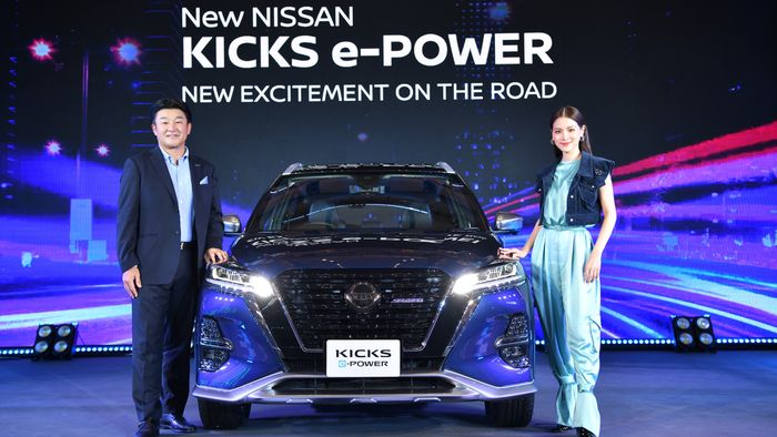 Nissan Kicks e-POWER facelift varian AUTECH saat diluncurkan.
