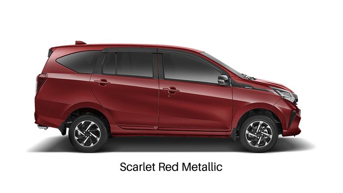 Scarlet Red Metallic, warna baru Daihatsu Sigra facelift