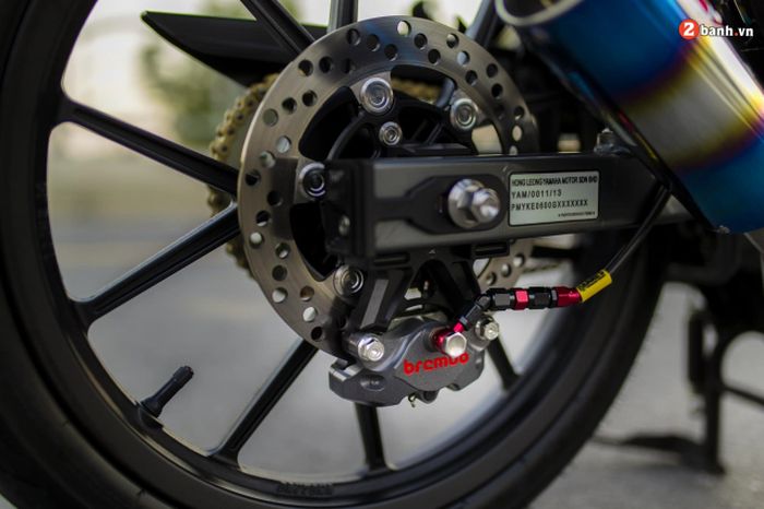 Rem belakang diupgrade maksimal