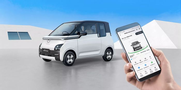 Lewat foto ini, Wuling Air ev diduga telah mendapatkan fitur Internet of Vehicle (IoV).