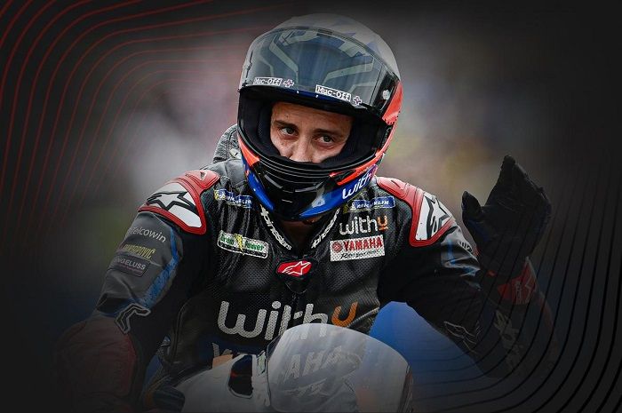 Pembalap WithU Yamaha RNF MotoGP, Andrea Dovizioso enggak balapan di MotoGP 2023.