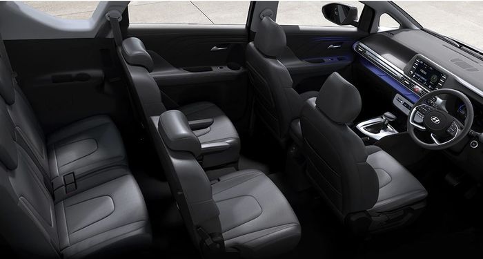 detail interior Hyundai Stargazer.