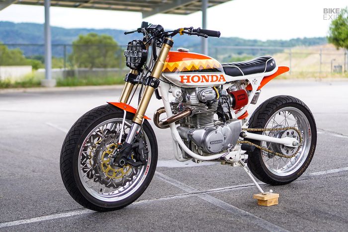Honda CB350 street scrambler