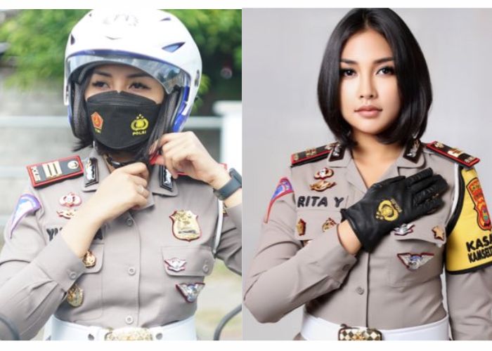 Paras Cantik AKP Rita Yuliani, Viral Ditengah Kasus Polisi Tembak Polisi, Ternyata Pernah Ditilang Polisi Waktu SMA 
