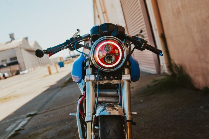 Headlamp dan stoplamp sudah diganti model LED semua