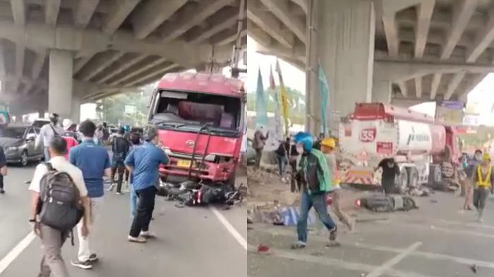 Pertamina bakal bertanggung jawab atas kecelakaan maut yang menewaskan 10 orang di Cibubur