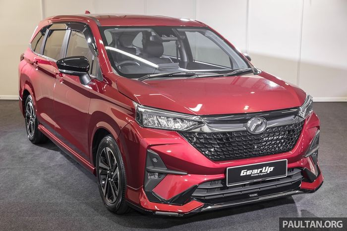 Perodua Alza alias kembaran Avanza dan Xenia di Malaysia dipasok aksesori GearUp