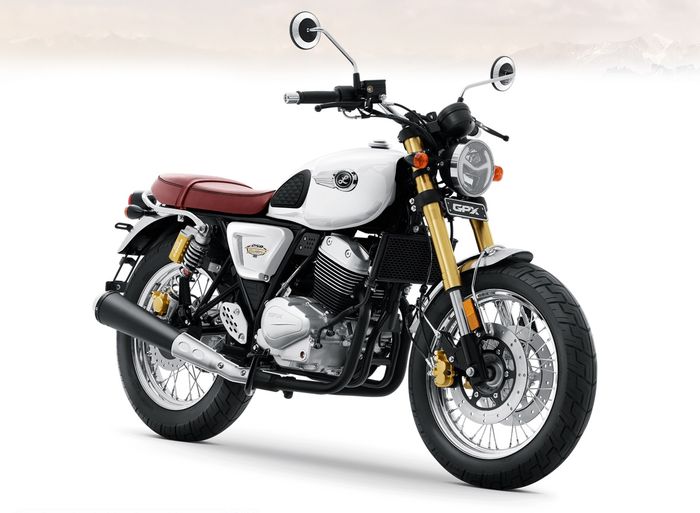 GPX Legend 250 Twin III warna White Everest