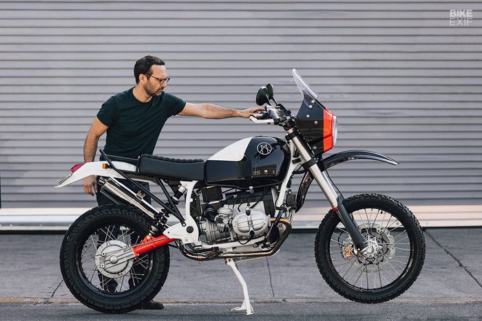 BMW R80ST touring bike yang keren dan jangkung