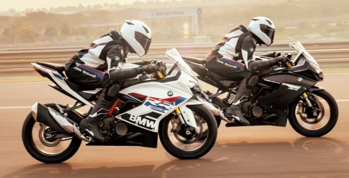 BMW G310RR tersedia dalam 2 pilihan warna