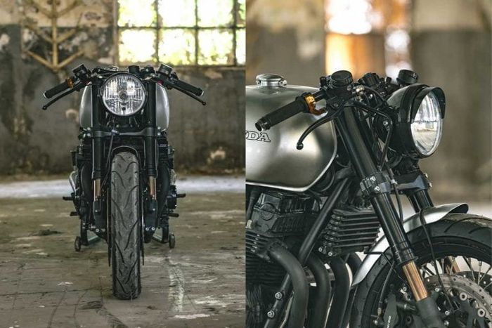 Kokpit dibuat simpel khas cafe racer