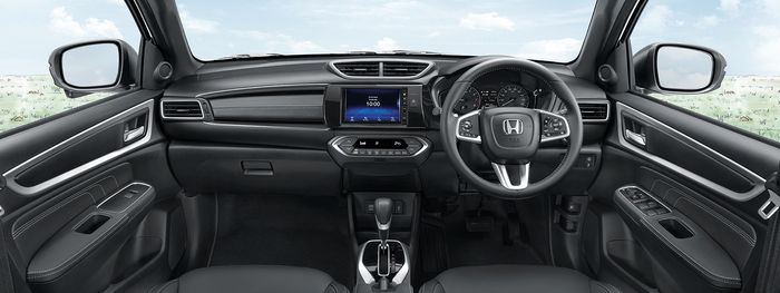 Interior Honda BR-V versi Thailand masih serupa dengan versi Indonesia.