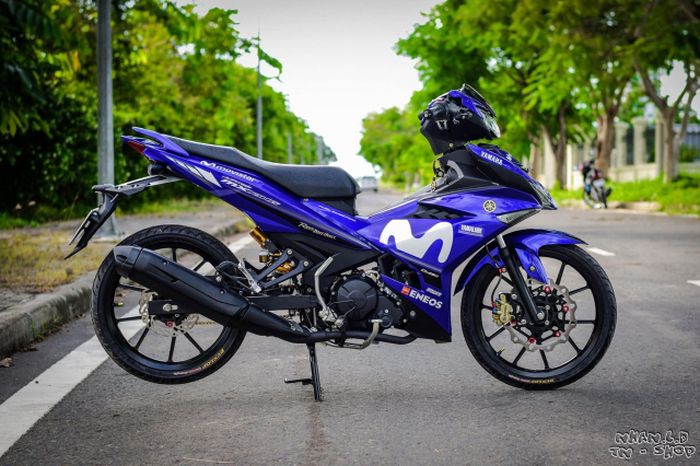 Modifikasi Yamaha MX King 150 yang simpel tapi keren