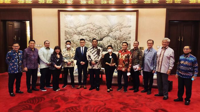 Pertemuan Delegasi Indonesia dengan prinsipal Chery International di Beijing, China