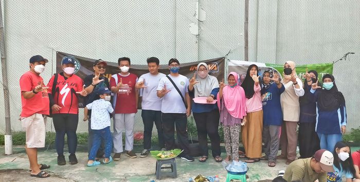 Kegiatan Recycle Day IC DISUKAGADIS berlangsung di Melati Bank Sampah, Ampera, Jakarta Selatan.