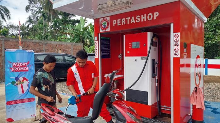 Ilustrasi Pertashop yang menyasar wilayah desa